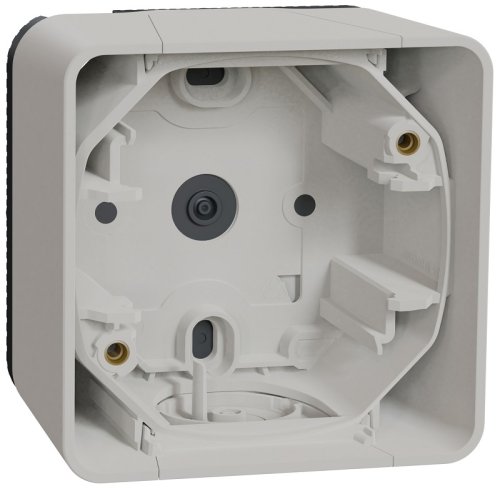 Коробка для наружнего монтажа Schneider Electric Mureva Styl 1-м. IP55 белый фото Коробка для наружнего монтажа Schneider Electric Mureva Styl 1-м. IP55 белый картинка